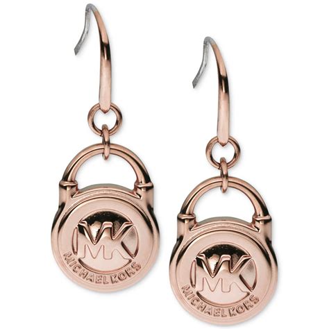 michael kors rose gold earrings john lewis|Michael Kors necklace rose gold.